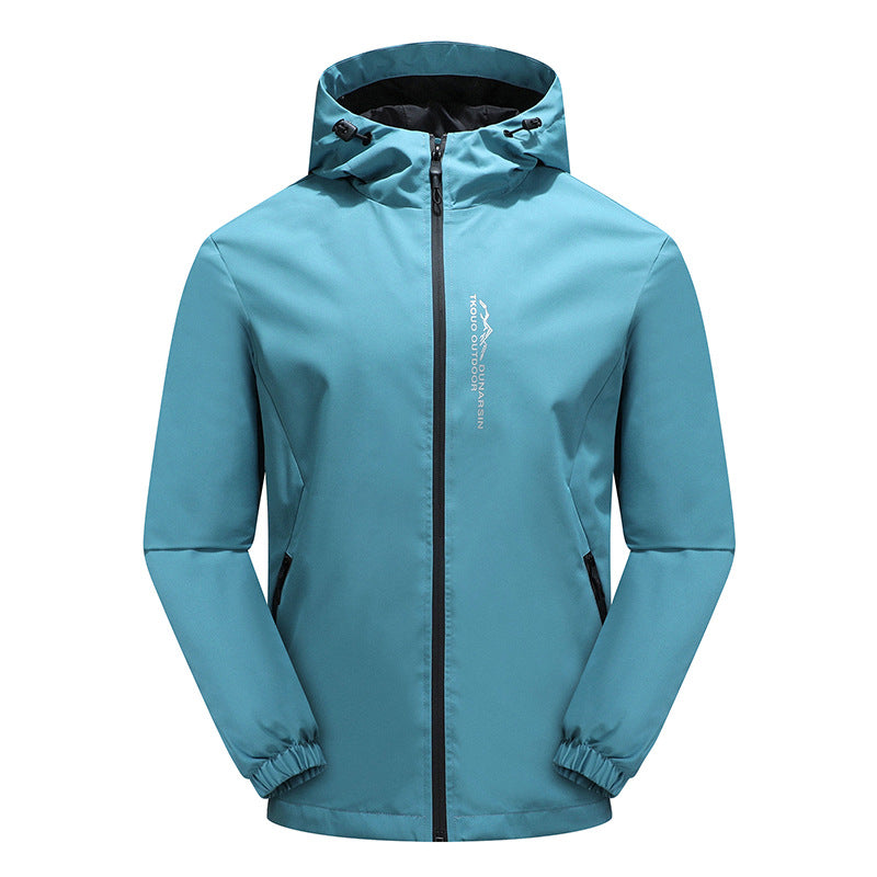 Outdoor Jacket Men's Casual Hooded Windproof Jacket
