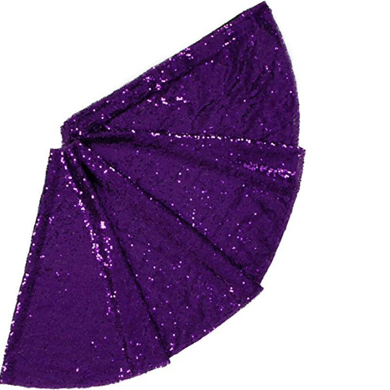 Polyester Golden Bottom Apron Decorative Sequins