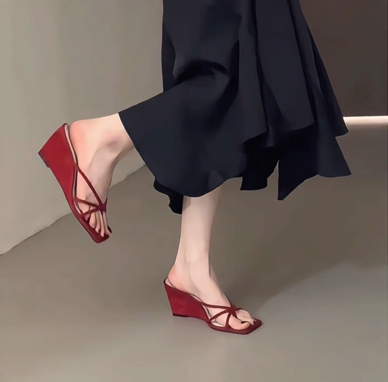 Women's Fashion New Arrival Petite-Strap Plus-Size Flip-Flops