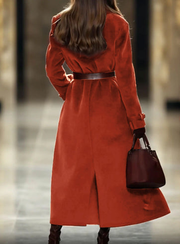 New FallWinter Solid-Color Outerwear For Women From Europe And The US