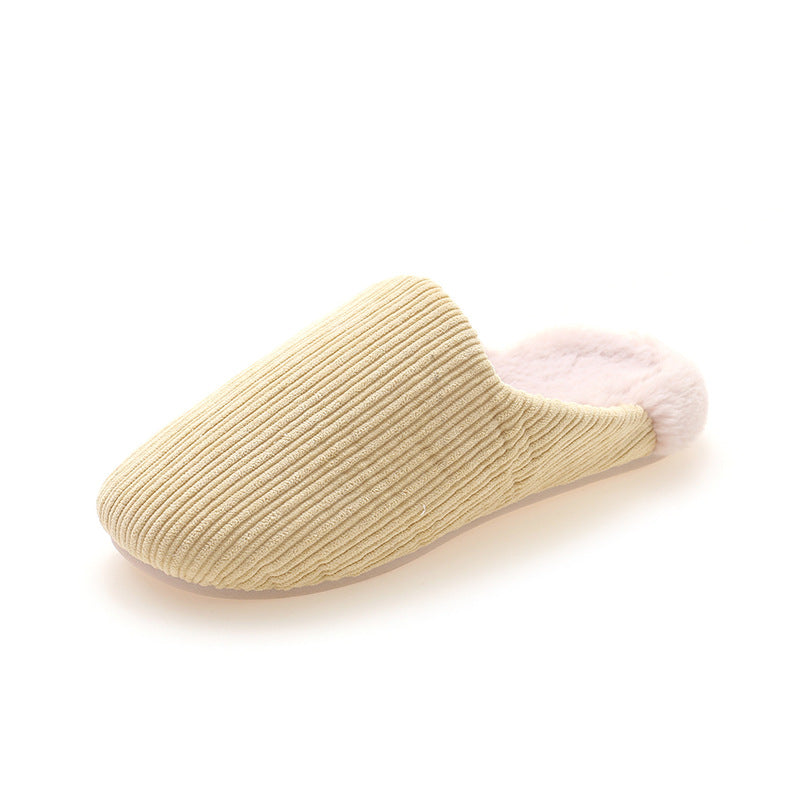 Home Baotou Couple Household Cotton Slippers