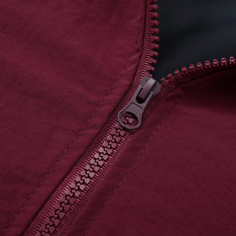 Fashion Personality Loose Stand Collar Coat Men