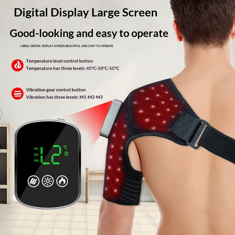 Electric Heating Red Light Therapy Heating Shoulder Massager