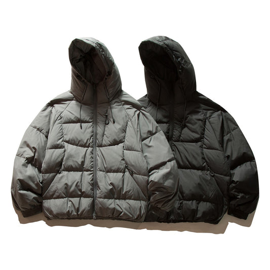Winter Stylish And Versatile Hooded Down Jacket