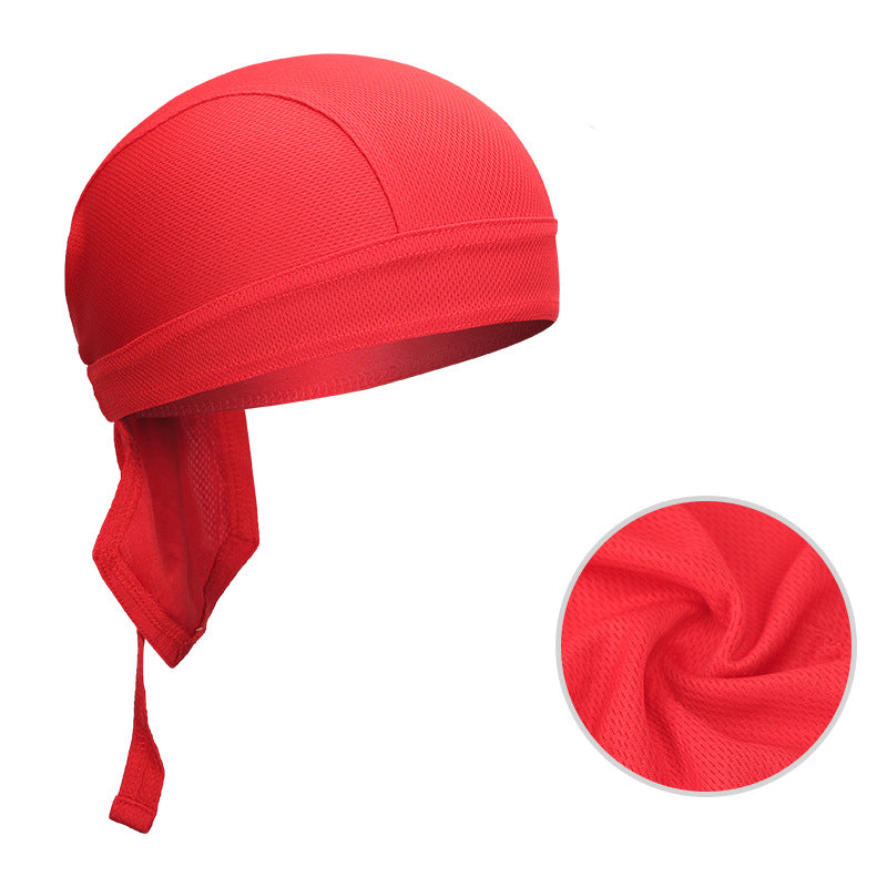Road Bike Riding Solid Color Pirate Bandana