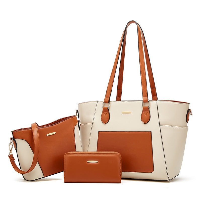 Women's Bag Women's Bag Shoulder Crossbody Three-piece Casual
