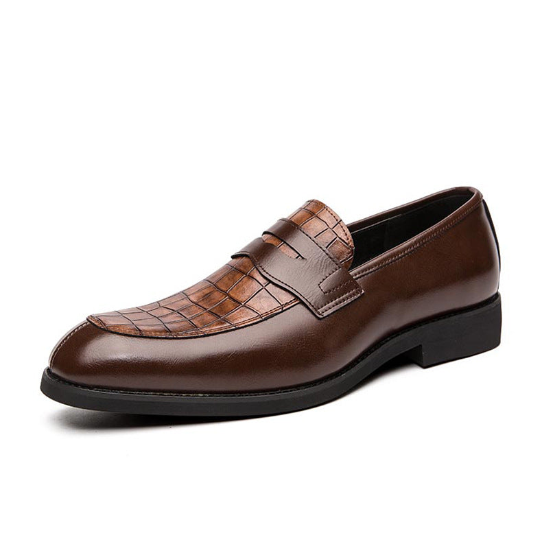 Fashion Pointed Toe Trend British Men's Wedding Shoes