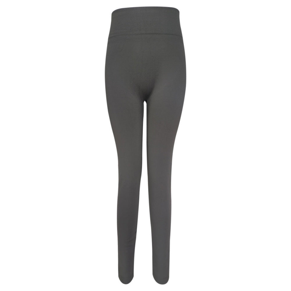 Superstræk Sømløse Strikkede Børstede Leggings