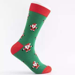 Christmas Element Casual Trend Men's Socks