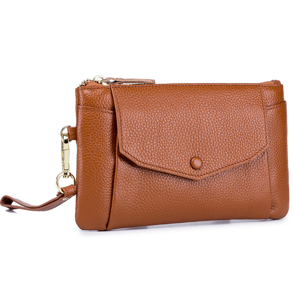 Simpel ultratynd lang clutch til damer