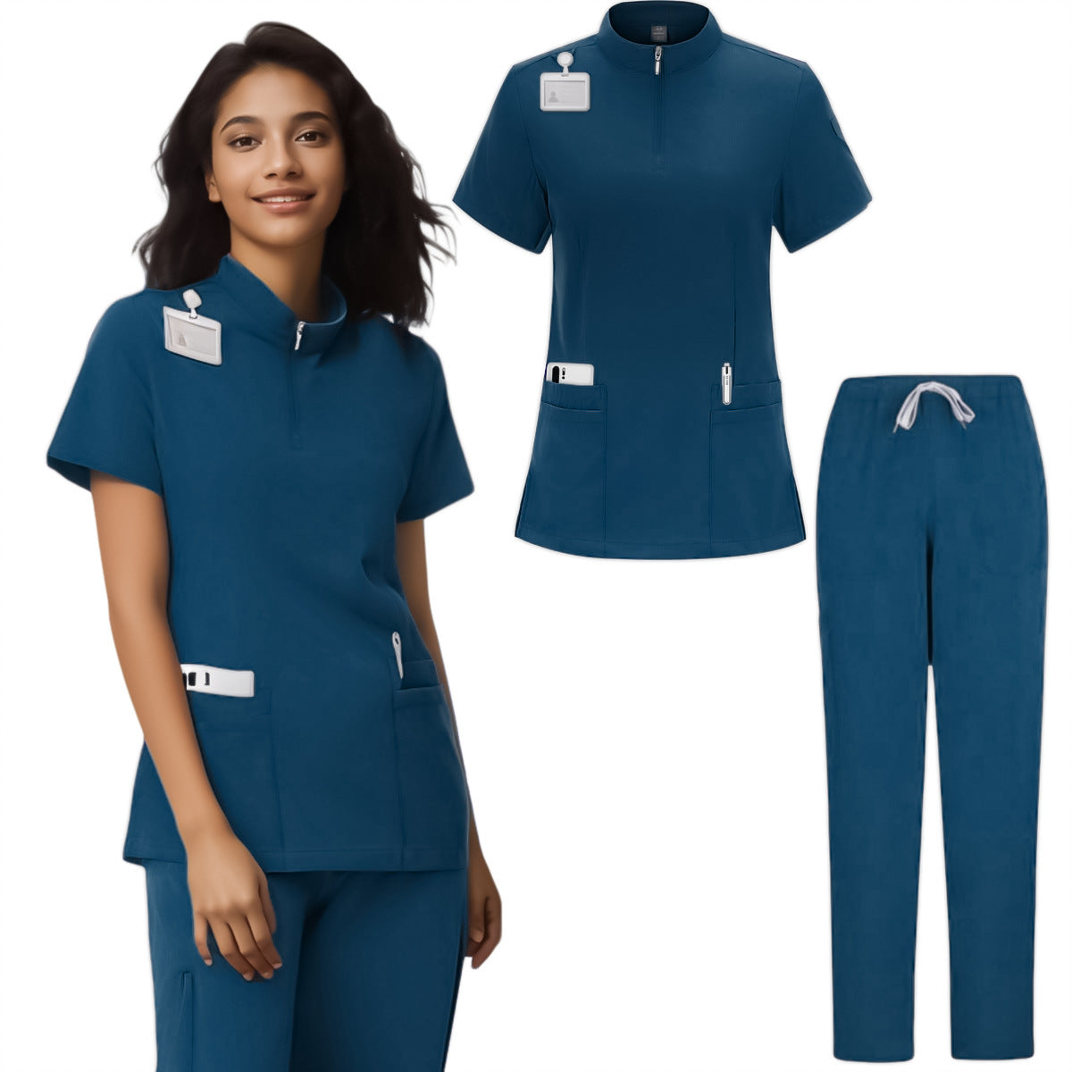 Womens Jogger Pants Hospital Pharmacy Workwear Set