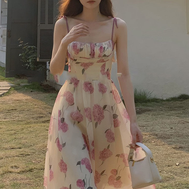Sød A-line kjole i vintage-stil