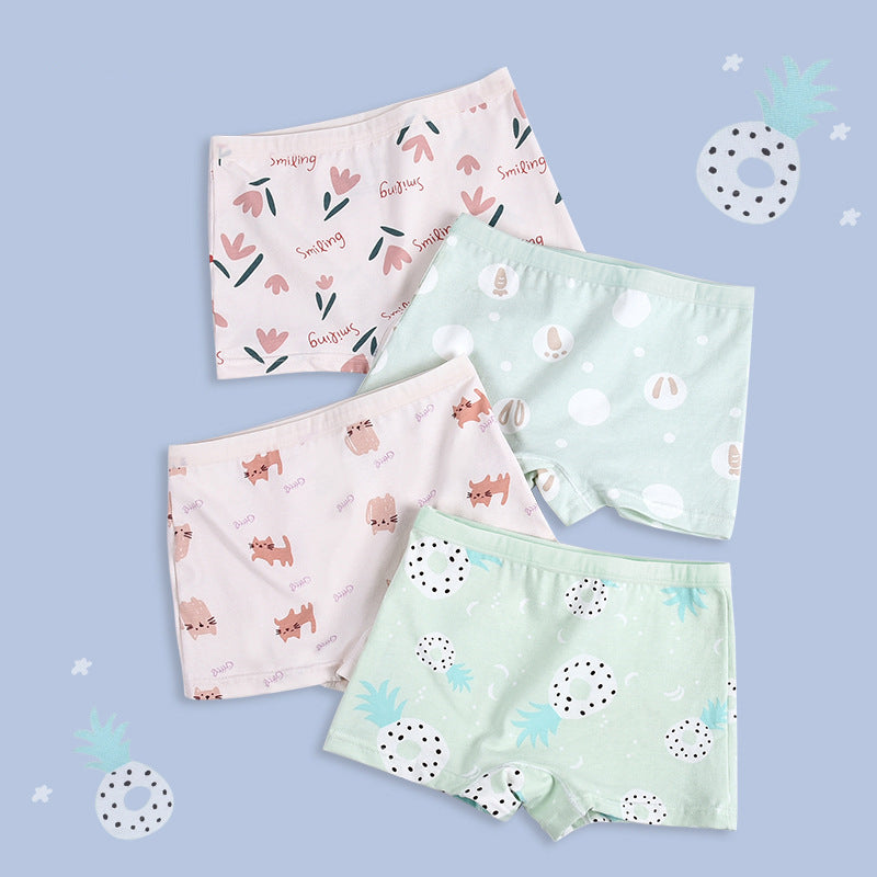 Fashion And Individuality Children's Underwear Pure Cotton Briefs