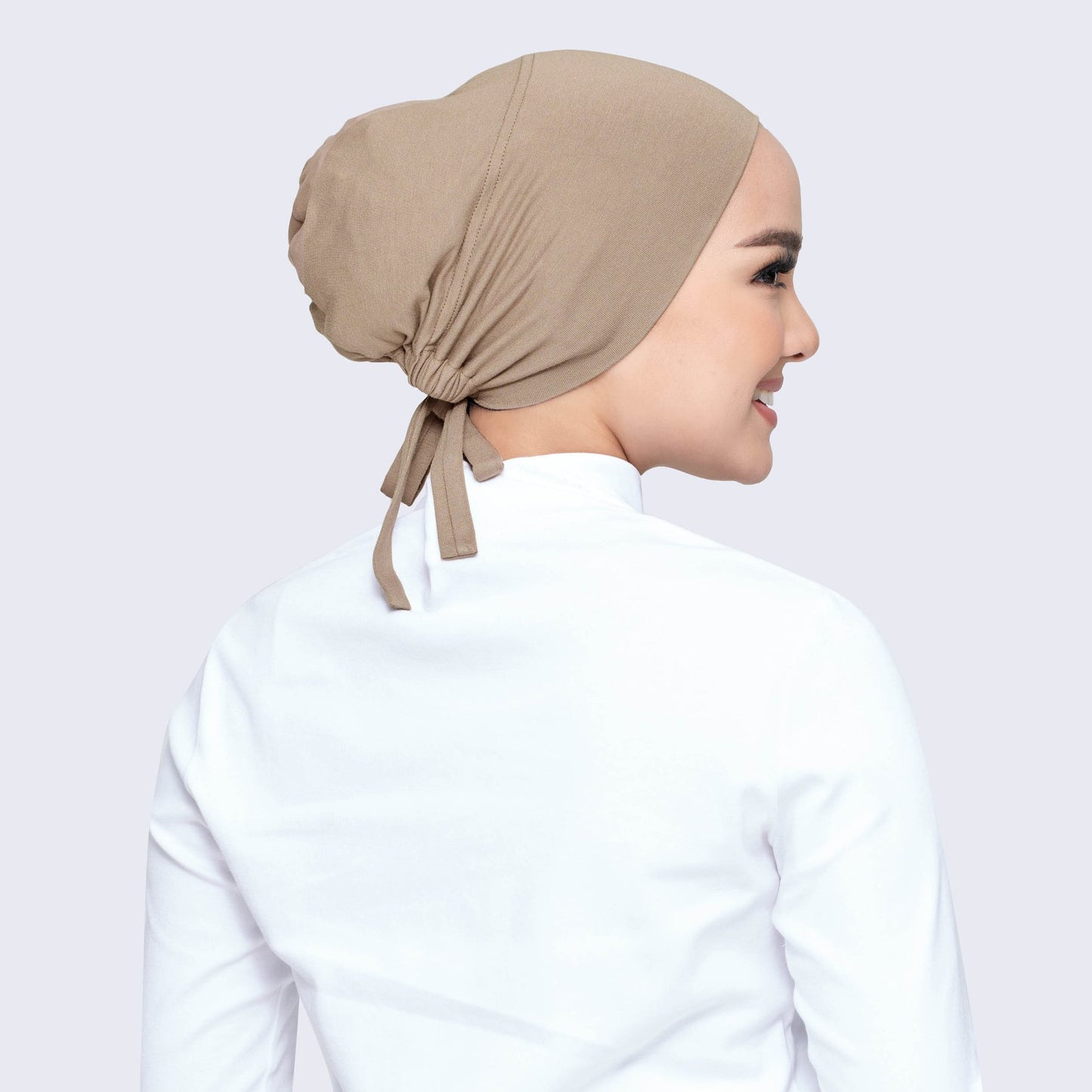Bottom Hat Tube Scarf Modal Headband Elastic Adjustable