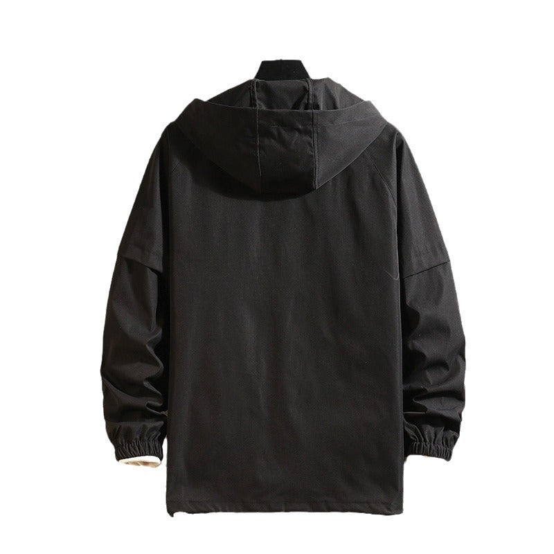 Cotton Spring And Autumn Shell Jacket