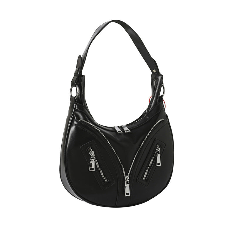 Selenodont Bag Zip One Shoulder Underarm Bag