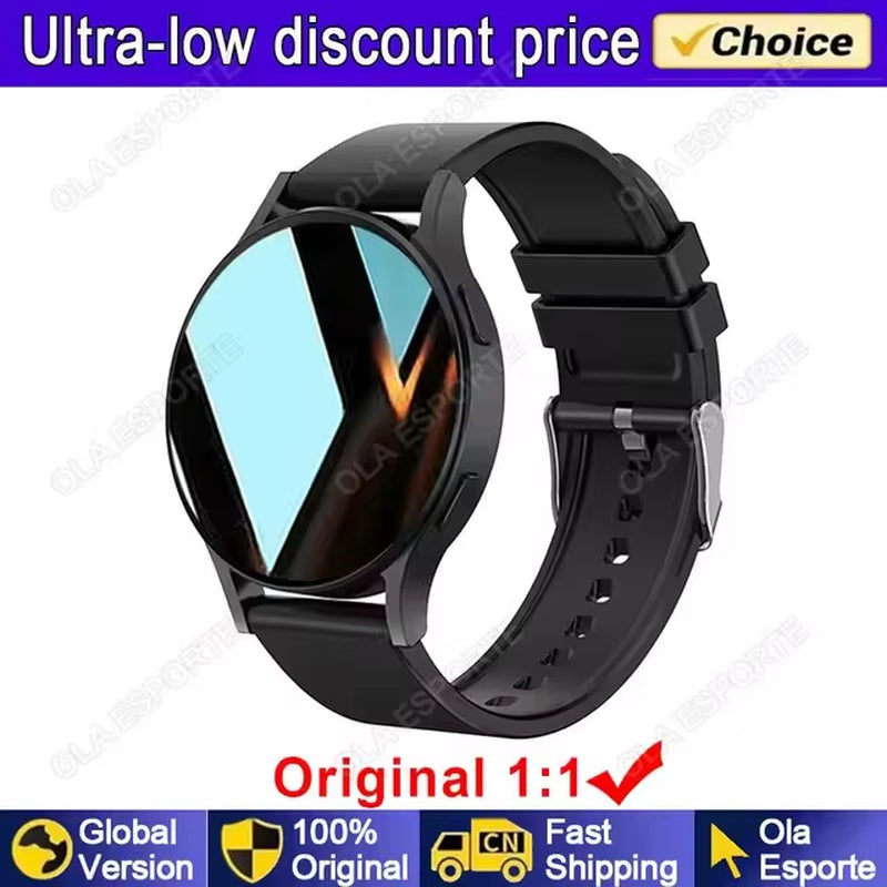 2024 New Smart Watch 6 Pro Full Touch Blood Pressure Blood Oxygen Bluetooth Call Waterproof Smartwatch Men Women for Android IOS