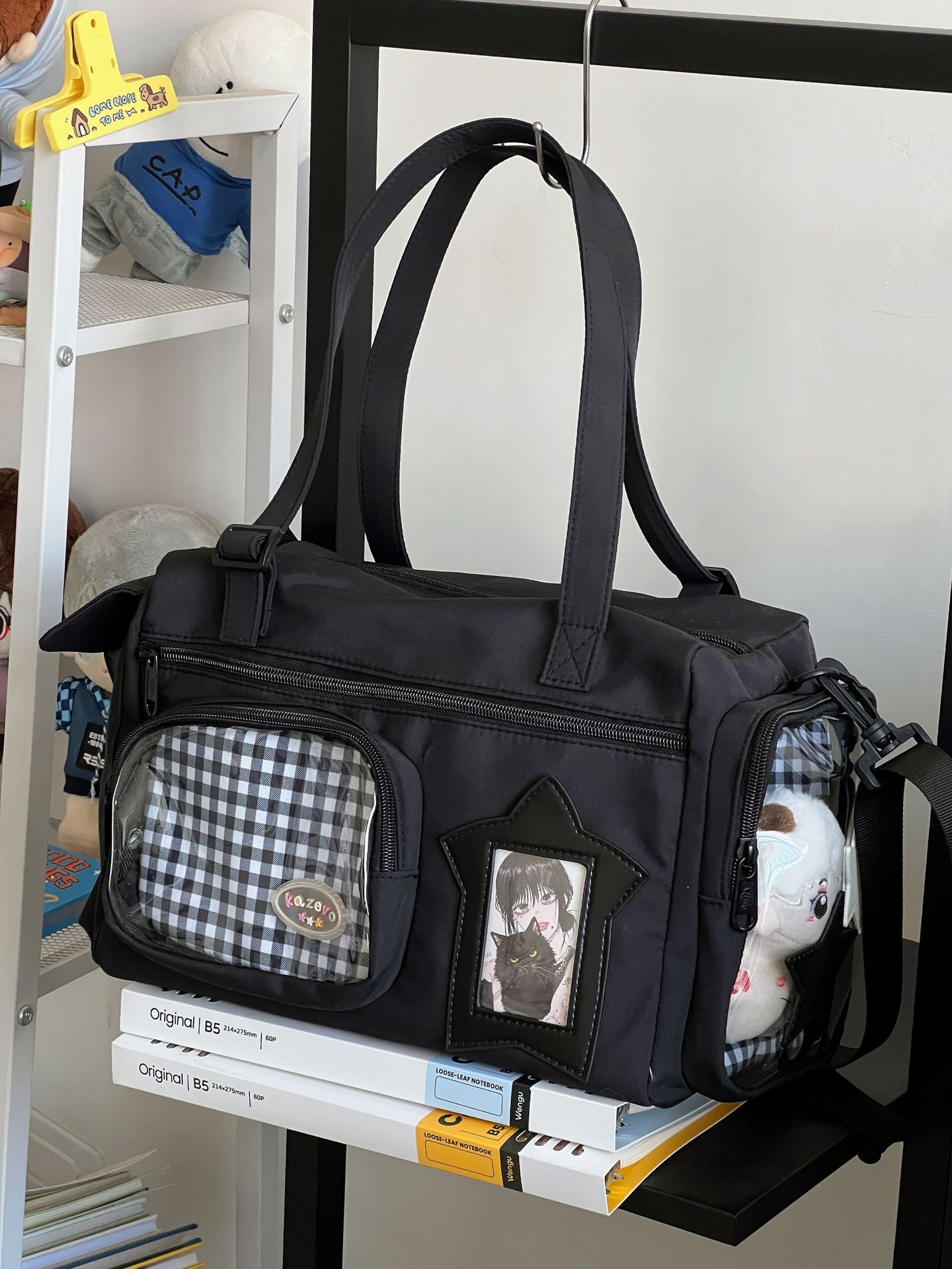 Casual Tote Large Capacity Women's Transparent Shoulder Messenger Bag