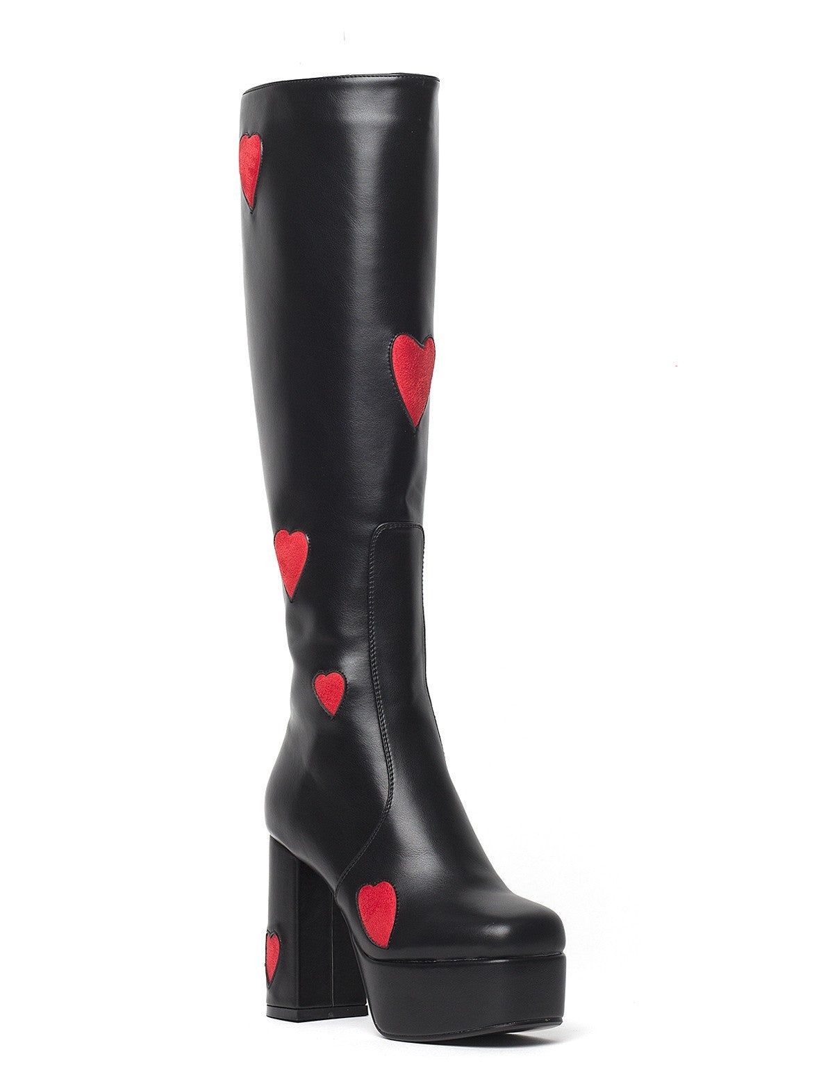 Zipper High Thick Heel Women's Large Size High-tube Women's Boots