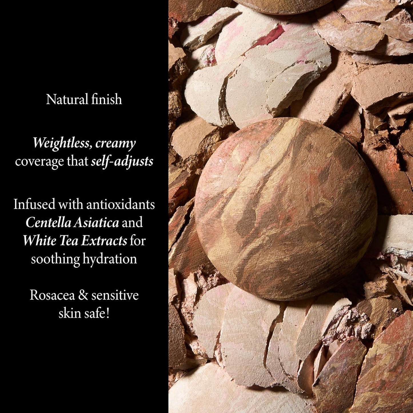 Daily Routine Kit (4 PC): Baked Balance-N-Brighten Foundation, Sand + Retractable Kabuki Brush + Blush-N-Brighten, Tropic Hues + Original Baked Highlighter, French Vanilla