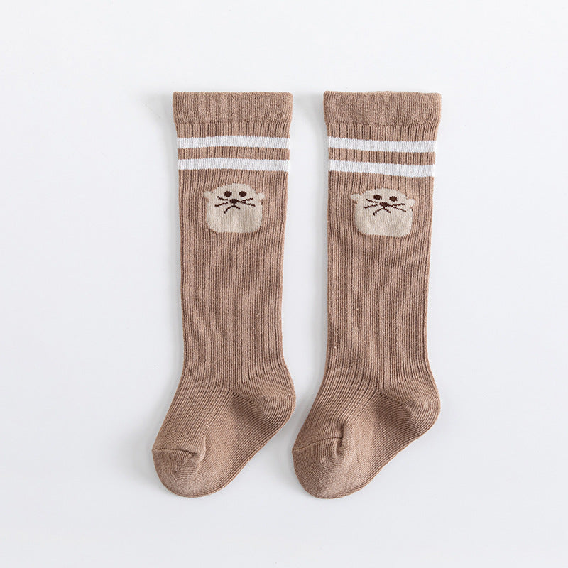 New Combed Cotton Over-the-knee Baby Socks
