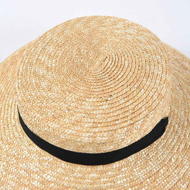French Vintage Straw Hat Ladies Vacation