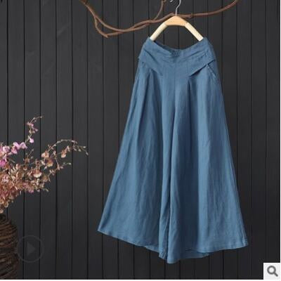 Women's Fashion Loose Casual Cotton Linen Pants