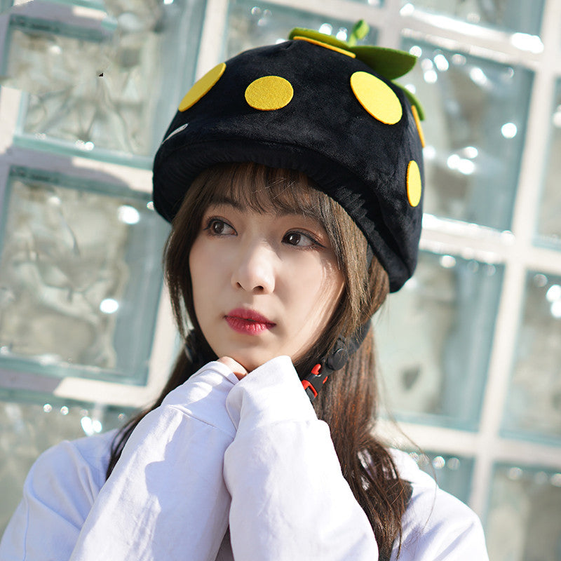 Ski Helmet Cover Plush Personality Cute Warmth