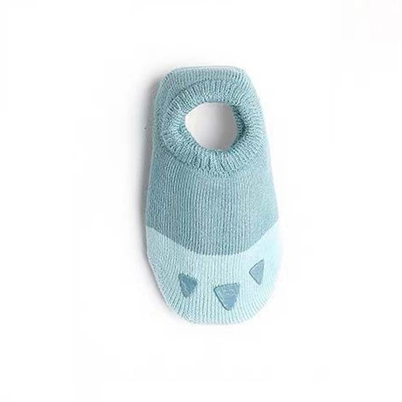 Autumn And Winter Terry Thickening Baby Floor Socks Cartoon Bear