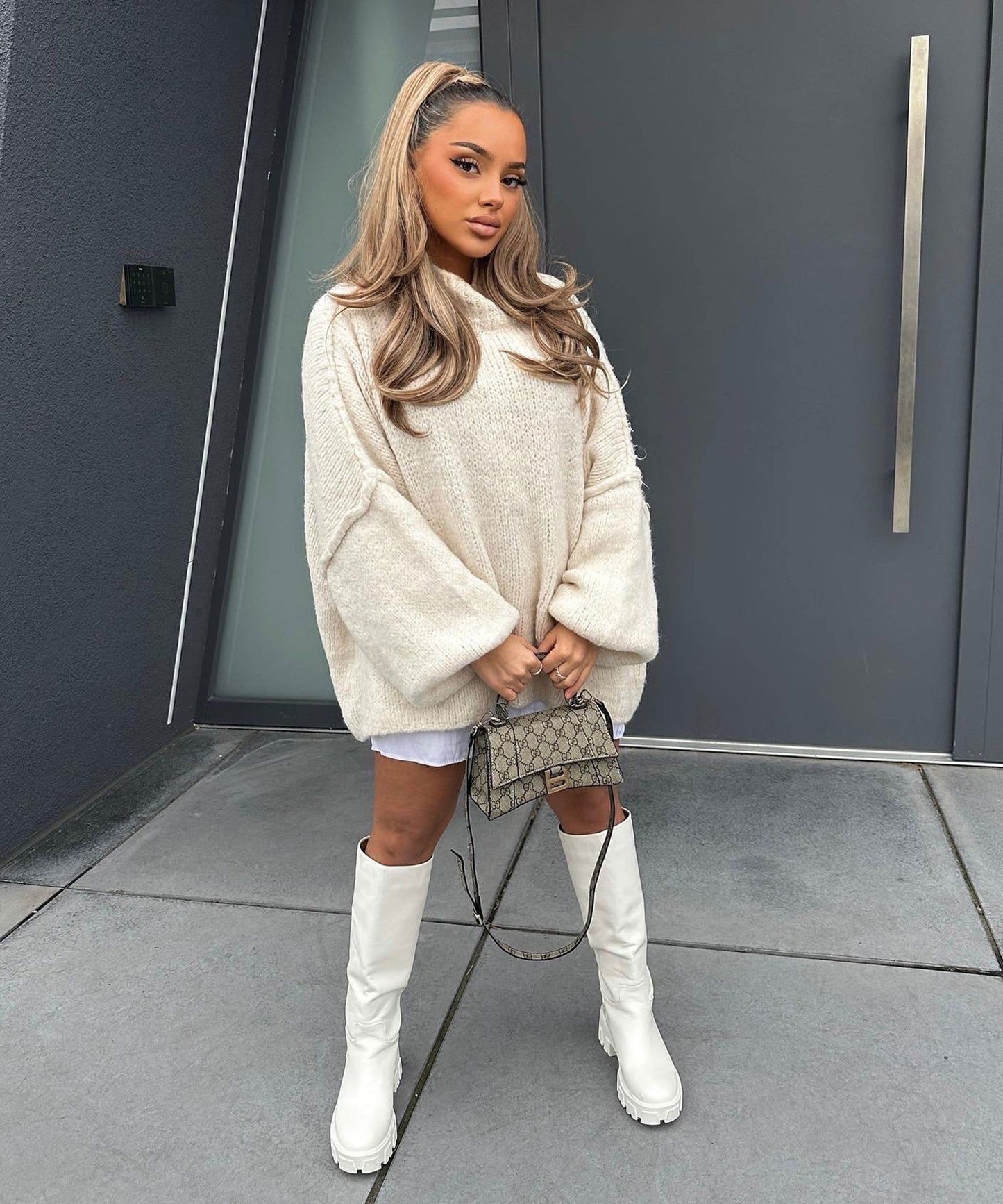 Loose Plus Size Pullover Sweater