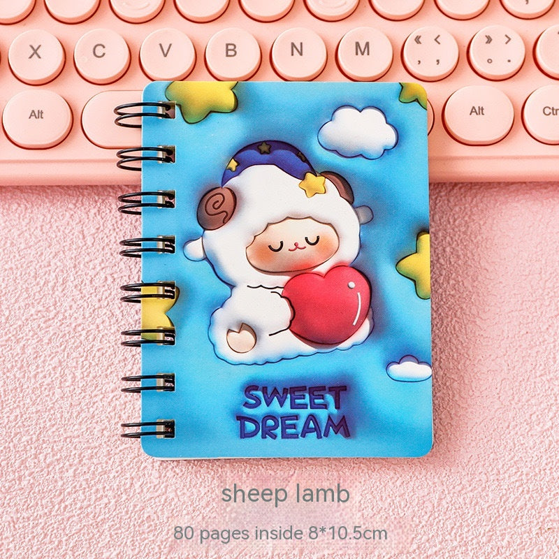 Fashion Stereograph Mini Pocket Notepad