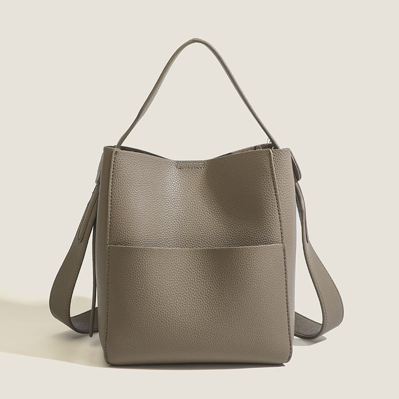 Special-interest Design Bucket All-match Messenger Bag