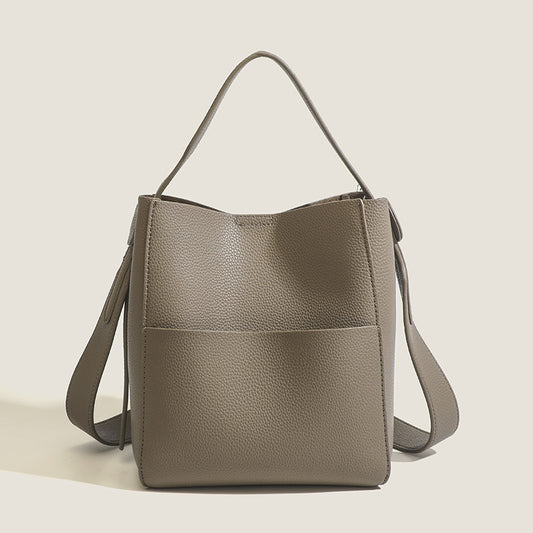 Special-interest Design Bucket All-match Messenger Bag