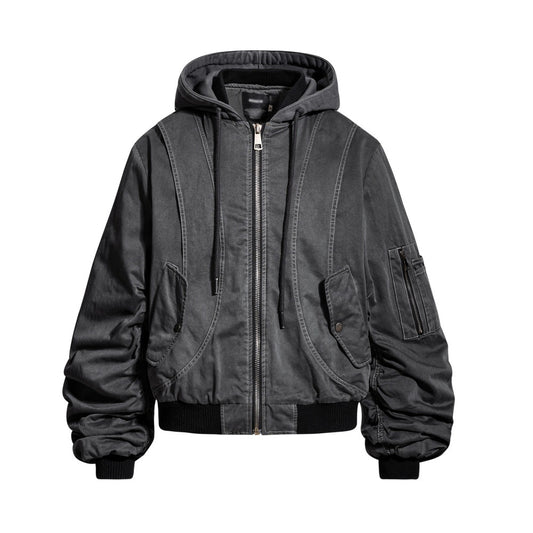 Men's Winter Padded Thick Hooded Coat