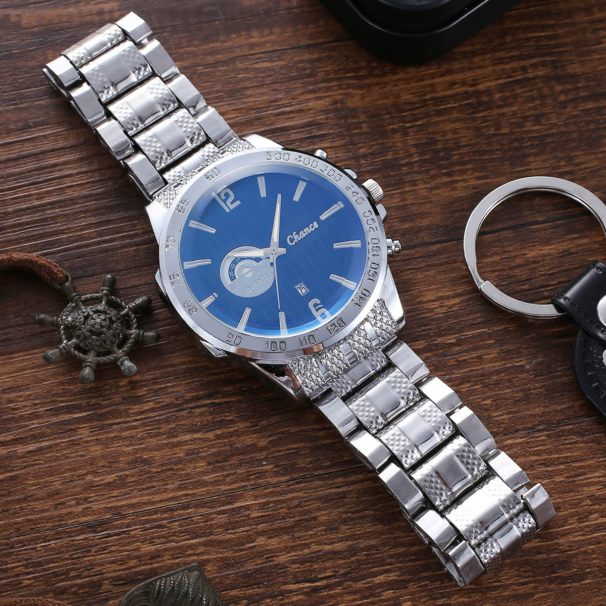 Wallet Pen  Glasses  Cuffs  Business Watch  Keychain