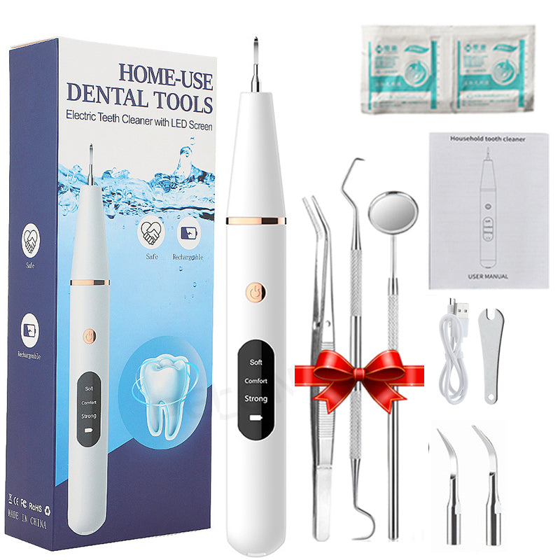 Portable Two In One Dental Cleaner For Removing Calculus And Tartar
