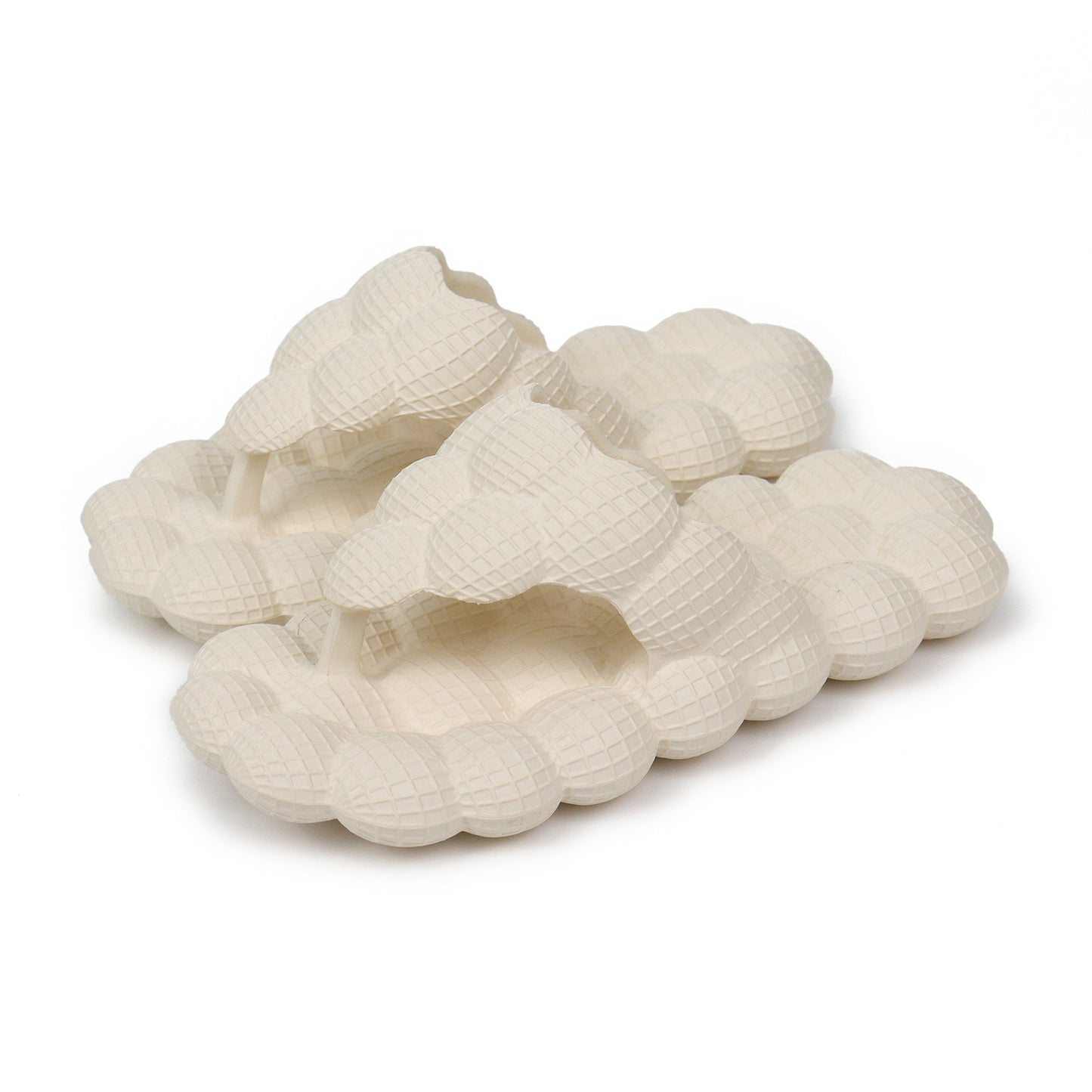 Women's Thick-soled Litchi Flip-flops Soft-soled Non-slip