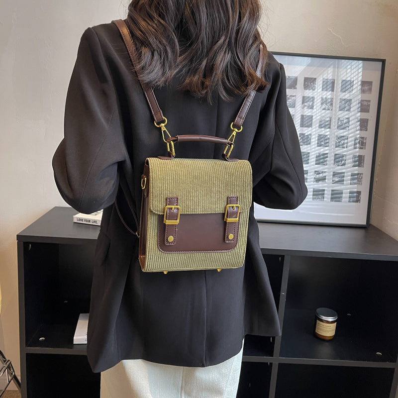 Corduroy Backpack Goes With Ins