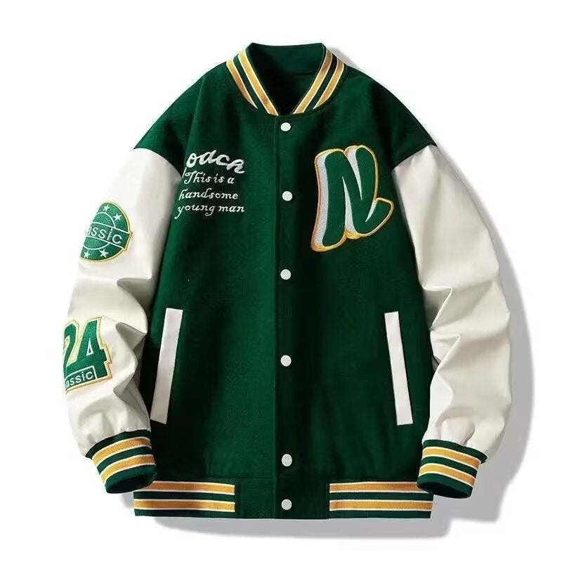 Men's All-Match Hong Kong-Style Trendy Loose Jacket