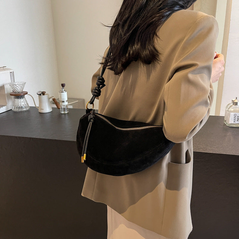 Crossbody Shoulder Underarm Dumpling Bag