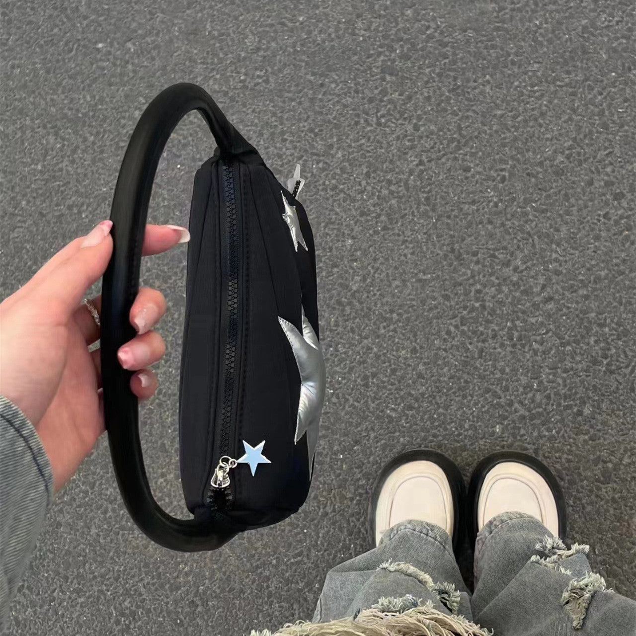 Damemode Minimalistisk Stjernestil Håndtaske