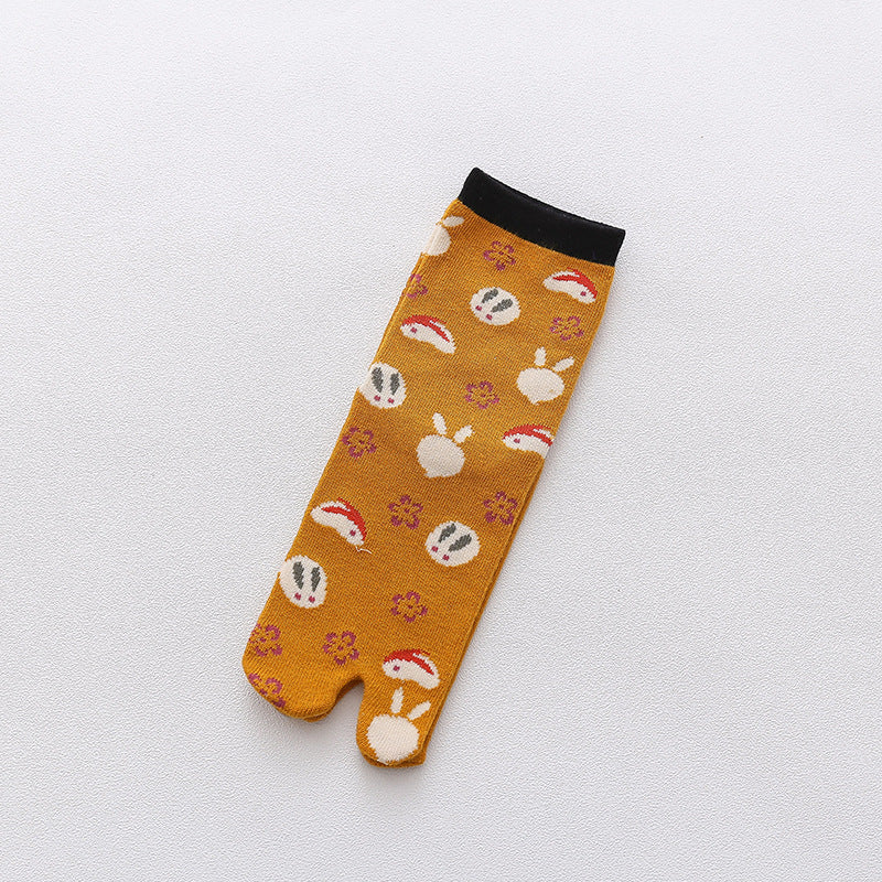 Winter Cartoon Animal Sweat Absorbing Warm Women's Socks