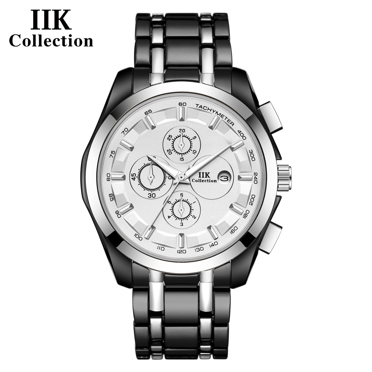 New Luminous Hands Alloy Mens Quartz Watch