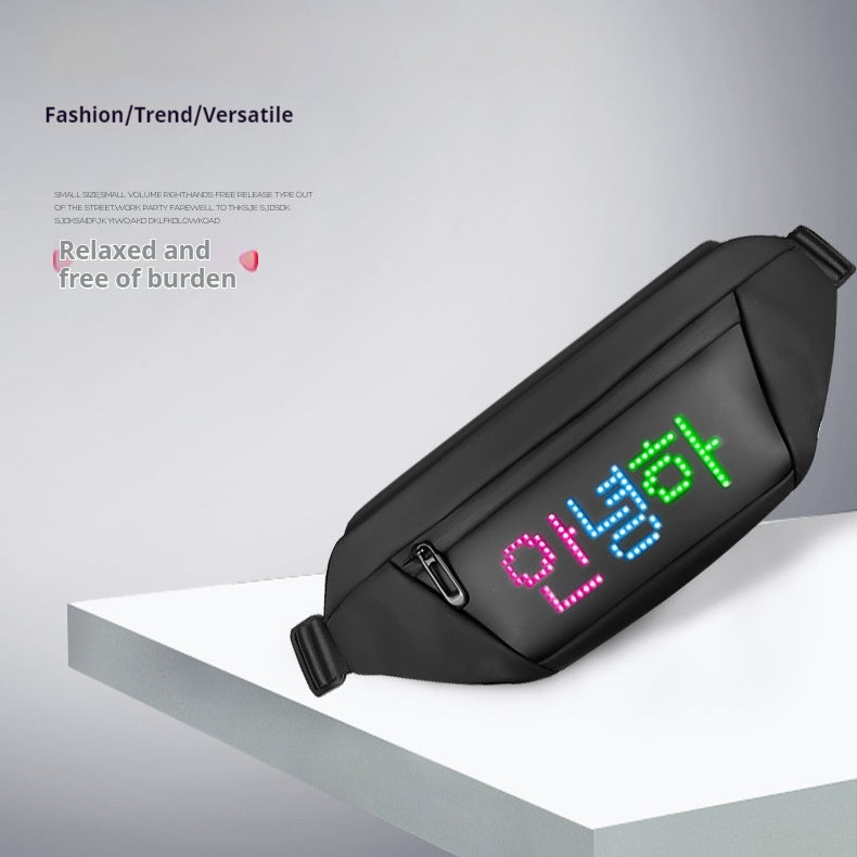 Bluetooth Oxford Cloth Led Hip Pockets Outdoor Riding