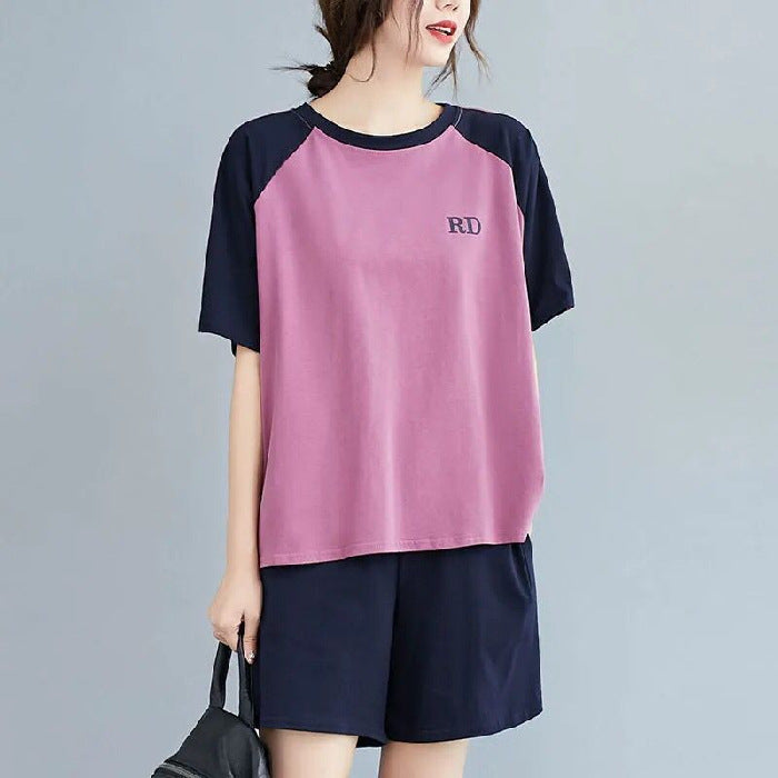 Women's Slimming Shorts Two-piece Set