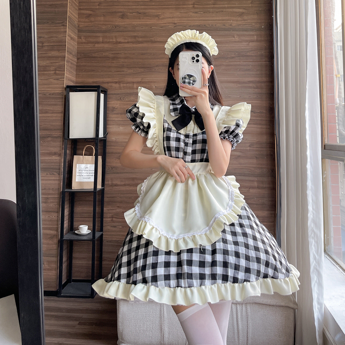 Lolita Maid Costume Cosplay Uniform Dress