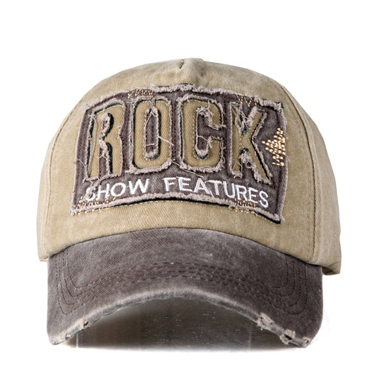 Stitching Washed Cotton Baseball Hat