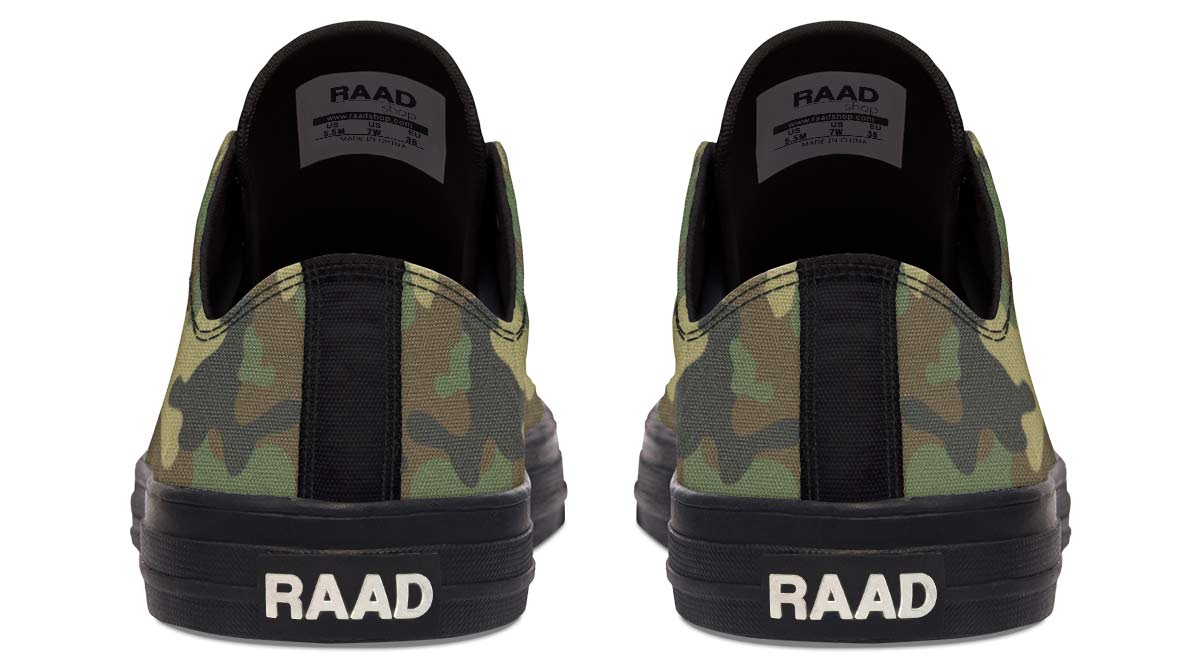 Fashion Print Couple Low-Top Canvas Shoes