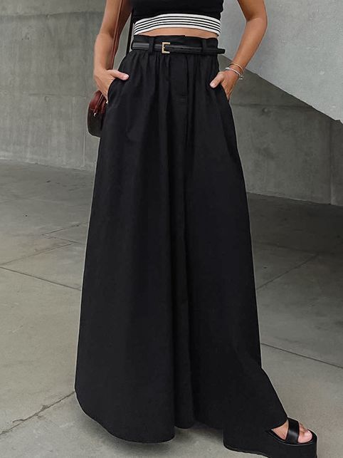 Women's Loose Temperament Fashionable All-match Skirt