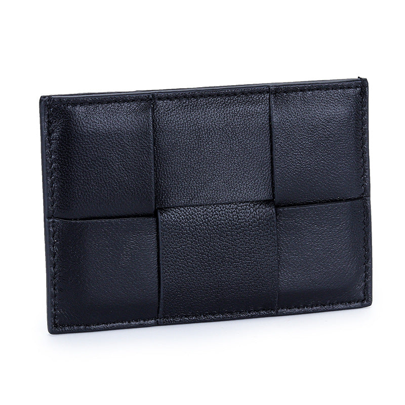 Sheepskin Small Card Holder Women's Small And Ultra-thin